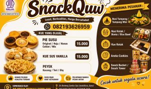 SnackQuw Menu