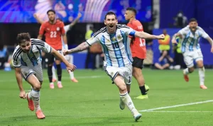 Hasil Argentina vs Mesir