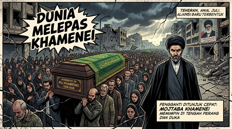Dunia Melepas Khamenei