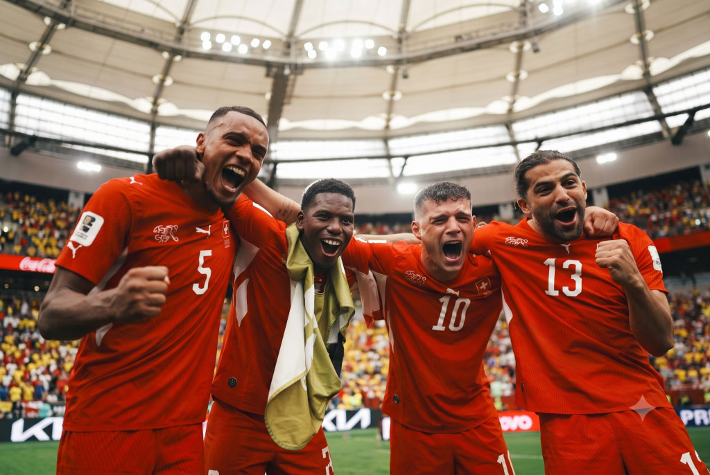 Hasil Swiss vs Kolombia