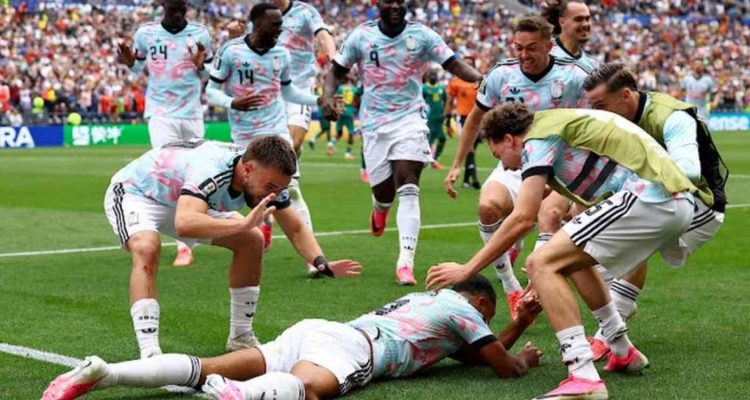 Belgia lolos 16 besar