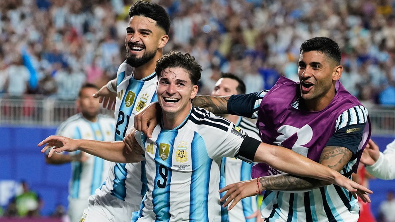 Hasil Argentina vs Swiss