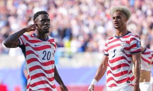 Amerika Serikat lolos 16 besar