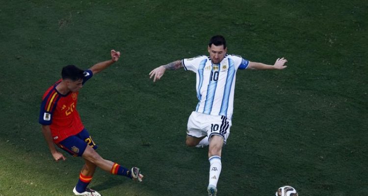 Hasil Spanyol vs Argentina