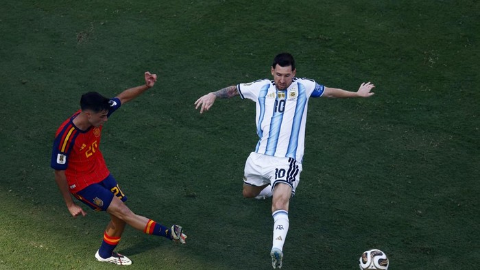 Hasil Spanyol vs Argentina