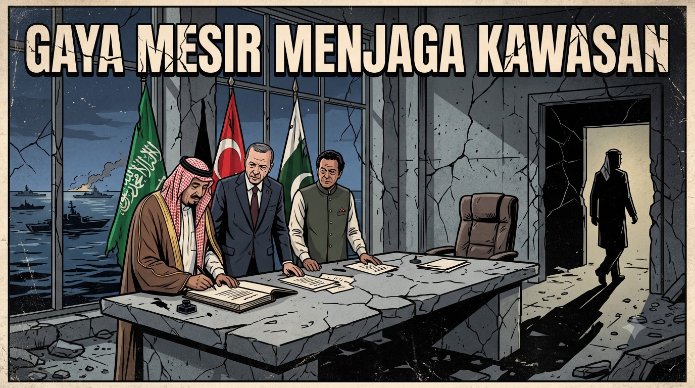 Gaya Mesir Menjaga Kawasan